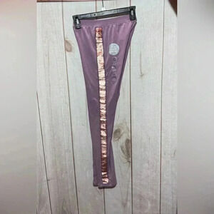 GAP Kids Flippy Sequin Panel Leggings Size XXL 14/16 Purple